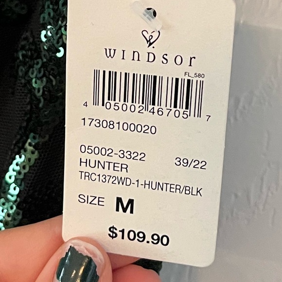 NWT Windsor Emerald Green Dress - Picture 7 of 7
